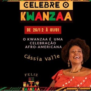 Cássia Valle Instagram - Celebrar é a palavra de ordem, continuemos a celebrar a partir de hoje repletos das nossas referências ancestrais, e do jeitinho deles . Identidade importante! #kwanzaa #representatividadeimportasim