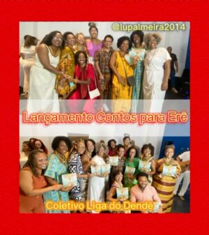 Cássia Valle Instagram - Lançamos Contos para Erê, do nosso @coletivoligadodendê, a primeira coletânea infantojuvenil negra do Brasil! O anfitrião foi o @muncab.oficial ! Contamos com muitas pessoas especiais, os autores e as autoras dos contos e convidados chiquérrimos: @cassiavallereal , @marcoscajeoficial , @paulabritooficial , @soudeniseferreira, @lupalmeira2014 , @fabianareggo , @kalypsabrito , @ninikembaescritora , @afroinfancia , @raimepaixao.pretaoficial , @sintiaaquino16 , @celocardoso.escritor , @alvesbritoalan , @profa.taisaferreira, @geovania.contacoes , @jaquesantos2810 , @e.l.i.s.a.oliveira , @atrasdaporta20 , evelynss , @reginaluzj , @movimento1989 , @manireggo, @malezinho.oficial do @maledebaleoficial, @dudasanthana, @alessandrocavaliere_oficial, @liteafroinfantil, @fexoof, @anderson.llino, @acarolinevilasboas #livro #book #literatura #literaturainfantojuvenil #literaturapreta #literaturanegra #grio #combateaoracismo #antirracismo 🫶🏾✊🏾🙌🏾👏🏾
