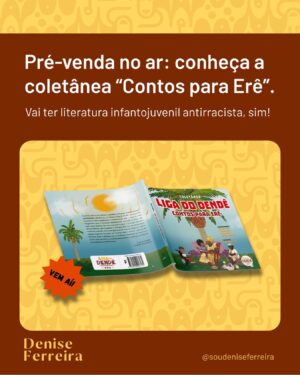 Cássia Valle Instagram - Ano passado vivenciei uma experiência transformadora no Quilombo do Muquém, único território remanescente do Quilombo dos Palmares. A minha contribuição para a obra que divulgo agora foi justamente fruto desse reencontro ancestral com esse passado de resistência. ✊🏿

Partilho então a pré-venda de uma coletânea com histórias incríveis, que irá contar e imortalizar nossas memórias afetivas e ancestrais. Abaixo eu separei algumas informações importantes:

 💰Na pré-venda estamos com valor promocional de 43,00 por 39,90   um marcador de texto.
✅  Valor do frete 10,00 via serviço módico pelos correios.
🔑  Chave pix: coletivoligadodende@gmail.
🗓️ Campanha válida no período de 21/04/2024 a 06/05/2024

Esta é uma iniciativa do Coletivo Baiano de Escritores(as) e Pesquisadores(as) da Liga do Dendê (@coletivoligadodende) para ampliação do acesso e fortalecimento da Literatura Preta Infantojuvenil. Adquirindo o livro você também fortalece as nossas ações impactando a vida de crianças e adolescentes alcançados pelas nossas iniciativas. 👏🏿

Querem saber mais? Me mandem um inbox!

#LiteraturaNegra #LeiaMulheres #LeiaParaUmaCriança #Bahia