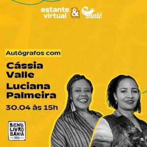 Cássia Valle Instagram - Nos encontre na @bienaldolivrobahia!