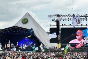 Cat Stevens Instagram - An historic moment at Glastonbury happened when Yusuf invited the 100,000 strong audience to join with him, sending a loud message of PEACE to the pilgrims performing Hajj in Makkah, then he sang 'Highness'.
 
Blessings of Eid be upon all the world.

#eid #hajj #glastonbury #blessings #pilgrimage #unity #peace