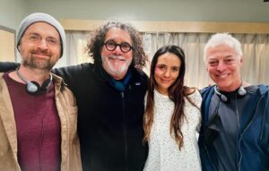 Catalina Sandino Moreno Instagram - THANK YOU everyone that watched and enjoyed FROM. THANK YOU to all the wonderful, talented, hardworking people behind camera for making our work easier. THANK YOU to our J’s (John, Jack and Jeff) for being amazing captains. This was fun! 💐🙏🏼🐝
