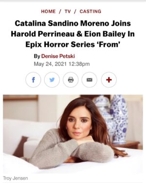 Catalina Sandino Moreno Instagram - Grateful to be joining this wonderful team! This is going to be fun!!!! 🦇