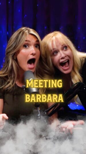 Catherine Corcoran Instagram - Barbara we are a fan of you! On this weeks episode Catherine and James sit down with the side barb herself Barbara to chat the state of the industry, growing up in the carnival, and so much more! 

The full episode is now LIVE on YOUTUBE as well as the EXTENDED CUT on our Patreon! Links in Bio! 

Join Catherine Corcoran, James A Janisse, Barbara Crampton on Youtube and Patreon, as we soak in the truth from one of the greats in horror history💡 #screamdreams