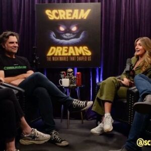 Catherine Corcoran Instagram - Every week the @screamdreamspod ‘s growing community and our incredible guests blow me away with their enthusiasm, whit, sincerity and genuine love for the creative process. This week is extra special because it celebrates Lovecraftian legacy with @barbaracrampton @thejoelynch and their journey together bringing Suitable Flesh to life. 
Available on @youtube and all major podcast platforms. Remember to leave the light on. 😱 ✨🐙
