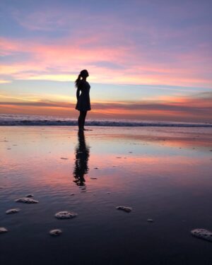 Catherine Oxenberg Instagram - my beautiful girl Maya #magic #malibu #sunset #nofilter #motheranddaughter