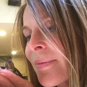 Catherine Oxenberg Instagram - Hummingbird in the palm of my hand - joy