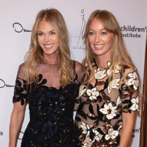 Catherine Oxenberg Instagram - Earlier this year India & I were honored to receive The Colleagues’ Champion of Children Award together for our advocacy for survivors. photo by Alex Berliner/ABI images
