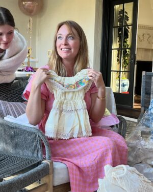 Catherine Oxenberg Instagram - Thrilled to celebrate India’s baby girl🌸💗 🧜🏻‍♀️Beautiful mamma to be🙌 Can’t wait to be a grandmother 🥳