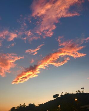 Catherine Oxenberg Instagram - #sunset #malibusky #awestruck