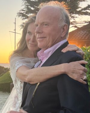 Catherine Oxenberg Instagram - My beloved and I tied the knot on Oct 21st. We are so grateful to have celebrated with close friends and family. I feel so blessed🤍