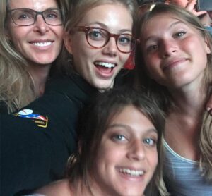 Catherine Oxenberg Instagram - #girls night out #edsheeran  @gracevandien @celesteealma @mayavandien ❤️Love my girls!