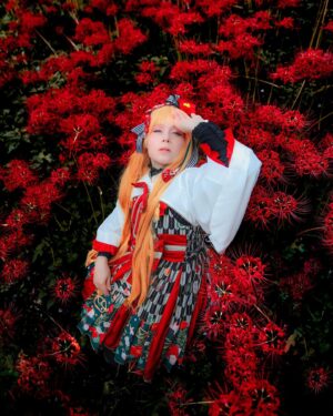 Cathy Cat Instagram - 1-5 which pic is best? Why does this flower scare some people?

The Higanbana flower is a stunning and unique flower that blooms during autumn, around the period of the equinox. 

🕷️ It is also known as the Red Spider Lily or Red Magic Lily. Some even call it Hell Flower or Corpse Lilly. Why?

🇯🇵 In Japan, this flower is often linked to death and the afterlife.
However, in Buddhism this flows is also believed to guide the souls of the dead to reincarnation.

🕷️ Despite its ominous reputation, Higanbana flowers are still admired for their beauty and delicate shape. 

For the Ask Japanese livestream we went to the place in Japan with the most higanbana flowers in all of Japan and got some stunning photos.

Does this flower exist in your country and which pic do you like best?

Photos by @masatoosan_portrait 
Dress by @metamorphosetempsdefille 
🌺🕷️🌺🕷️🌺🕷️

#japanphoto #japan_daytime_view #japan_of_insta #japanflower #flowersofjapan #higan #higanbana #japan_photo #japan_photo_now #askjapanese #metamorphosetempsdefille #mtdf #walolita #和服　#和服女子 #和服美人 #ロリータ #ロリータファッション