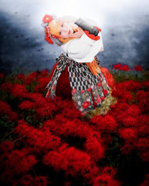 Cathy Cat Instagram - 1-5 which pic is best? Why does this flower scare some people?

The Higanbana flower is a stunning and unique flower that blooms during autumn, around the period of the equinox. 

🕷️ It is also known as the Red Spider Lily or Red Magic Lily. Some even call it Hell Flower or Corpse Lilly. Why?

🇯🇵 In Japan, this flower is often linked to death and the afterlife.
However, in Buddhism this flows is also believed to guide the souls of the dead to reincarnation.

🕷️ Despite its ominous reputation, Higanbana flowers are still admired for their beauty and delicate shape. 

For the Ask Japanese livestream we went to the place in Japan with the most higanbana flowers in all of Japan and got some stunning photos.

Does this flower exist in your country and which pic do you like best?

Photos by @masatoosan_portrait 
Dress by @metamorphosetempsdefille 
🌺🕷️🌺🕷️🌺🕷️

#japanphoto #japan_daytime_view #japan_of_insta #japanflower #flowersofjapan #higan #higanbana #japan_photo #japan_photo_now #askjapanese #metamorphosetempsdefille #mtdf #walolita #和服　#和服女子 #和服美人 #ロリータ #ロリータファッション