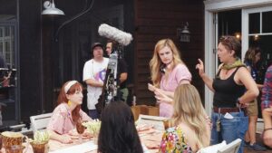 Cathy Marks Instagram - …and another one! ☺️🎥 OUT TODAY! ✨🍿 
Catch me as “Barbie” in the rom-com “The Engagement Dress” on @tubi and more! 💗

Had the best time filming this adorable romantic comedy in Kentucky last year. I can’t think of anything that makes me happier in life than creating with great people. 🫶🏻 
.
.
.
.
.
.
.
#romanticcomedy #romcom #tubi #theengagementdress #engagementdress #reeloneentertainment