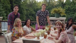 Cathy Marks Instagram - …and another one! ☺️🎥 OUT TODAY! ✨🍿 
Catch me as “Barbie” in the rom-com “The Engagement Dress” on @tubi and more! 💗

Had the best time filming this adorable romantic comedy in Kentucky last year. I can’t think of anything that makes me happier in life than creating with great people. 🫶🏻 
.
.
.
.
.
.
.
#romanticcomedy #romcom #tubi #theengagementdress #engagementdress #reeloneentertainment