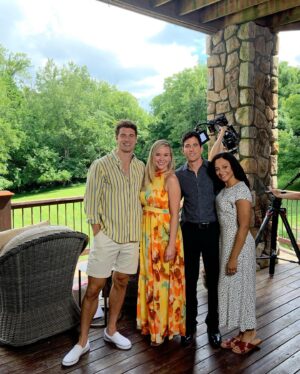 Cathy Marks Instagram - And that’s a wrap! 🎞 ☺️🎥 Had the best time in Kentucky filming this romantic comedy! I knew from the second I read the script, that I was meant to play “Barbie”. (yes, that’s my name. Can you believe it? 🤣💖💅🏻). Rock solid cast, crew, producers, and a force of a director! 💥 Can’t share too much else... but enjoy these BTS pics in the meantime.  V thankful for my 3rd feature of 2022. 🙏🏻 
.
.
.
.
.
.
.
.
#bts #behindthescenes #losangeles #la #actress #actor #acting #featurefilm #film #hollywood #filmandtv #selftape #movie #moviemaking #kentucky #romcom #netflix #barbie
