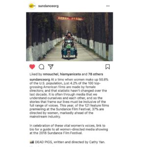 Cathy Yan Instagram - Proud to be representing the 37% 💪🏽☠️🐷☀️💃🏻