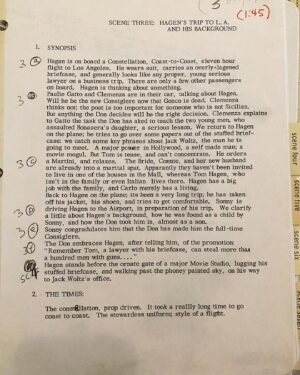 Cathy Yan Instagram - Spending Xmas morning poring over the BEST gift: a limited edition collection of all of Francis Ford Coppola’s notes from The Godfather.