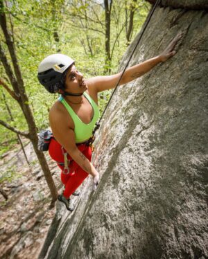Cedar Wright Instagram - I’m happy to announce one of the recipients of the dirtbag fund, meet @heyitsmayjay Marian ~May~ Perez (they/she) is out here showing folks that you can prioritize climbing and enjoy life how you want it.  May fell in love with climbing while working at REI in New Jersey and then decided to move to the Gunks at the end of 2020 to pursue her passion full time.  They were fortunate to be welcomed into the community and mentored in the ways of traditional climbing.  Now May is mentoring others and is  passionate about normalising diversity in the outdoors with the belief that #representationmatters. They self identify as queer and a first-generation child of parents from the Dominican Republic.  So not your average white dude at the crag 😉

May is extremely giving of her time and energy. May is the Events Assistant and Volunteer Coordinator with @heyflashfoxy , a local NY leader for @browngirlsclimb , a mentor for @kinshipclimbingcollective , and cofounded a non profit guide service based out of the Shawangunks in upstate NY called @riseoutsidecollective 

Thanks to the Dirtbag Grant, May is hosting a two day skills retreat with @nycclimbingcollective, a community based non profit organization working to promote equity in climbing for all people in the New York City metropolitan area through community building, education, and access.  Special thanks to @fattire for financially supporting this grant.