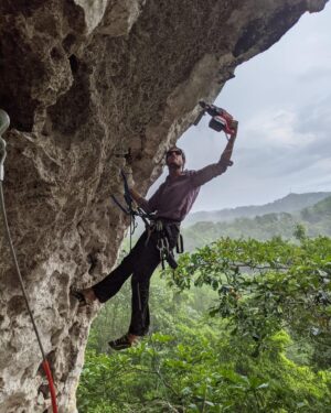 Cedar Wright Instagram - I’m excited to announce my first #dirtbagfund “loser” 😜 @jamrockclimbing is leading the charge of route development in Jamaica.  I was trying to keep my giving to North America, but this is just too worthy so I donated 420 euro to “Bolts for Jamaica”  if you could go to the “go fund me” link in my bio and help them get to their goal that would be incredible.  My friends at @fixehardware will also be shipping much needed hardware!Juan Luis has already developed over 100 routes in Jamaica, but beyond that @jamrockclimbing is introducing more locals to the sport, providing them with gear and instruction to climb safely, and his next project is to build a public climbing wall with the “aim of encouraging more people to try out the sport, especially those who can’t afford to travel to other parts of the island to climb.” I’ll be announcing more losers and winners over the coming weeks. Most recipients have already received their cash, but it’s important to me that each person gets their moment in the sun so the roll out will take some time.  Woohoo!