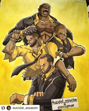 Cederick Johnson Instagram - #Repost @suicidal_assassin
• • • • • •
Alexa...play T.I.’s “Hurt”.
I’ve been wanting to draw The Hurt Business for a while, now. From Harlem Heat, to The Nation Of Domination, To The New Day, to The Street Profits, to the Beat Down Clan *wink*, and now, The Hurt Business...it’s always been cool for me to see myself represented in the ring. I’m loving what @the305mvp, @sheltyb803, @bobbylashley and @cedricalexander1 are doing on RAW every week. It’s been my fave part of the show for most of 2020😁
#thehurtbusiness #mvp #montelvontaviousporter #cedricalexander #sheltonbenjamin #bobbylashley #wwe #wweraw #mondaynightraw #wrestling #fanart #illustration #drawing #artistsoninstagram #prismacolormarkers