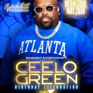 Cee Lo Green Instagram - Here’s to you #atlanta for raising a #real one!!! Thank everyone for all of the birthday wishes. FYI my actual birthday is on the 30th of this month but when you are as blessed and favored as I have been every day is your birthday. I got so much love in the city. We may even have to add an extra couple days everybody pulling up and so should #you