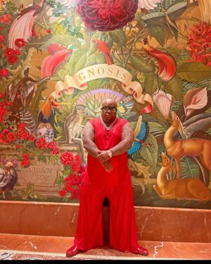 Cee Lo Green Instagram - In the #paint  the #icon red Astaire
