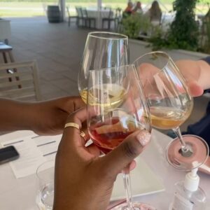Celia Rose Gooding Instagram - white water/wine country :)