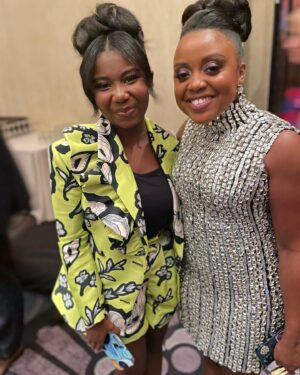 Celina Smith Instagram - bro WHAT???? this is so crazy thank you so much to the @hollywoodcriticsassociation for having me ! <3 so thankful to the amazing @thesherylleeralph for introducing me to the incredible @quintab ! and the Icon Award winning @thegiancarloesposito for being so nice !