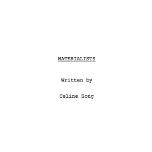 Celine Song Instagram - 💐 materialists 💐