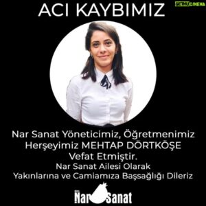 Cem Cücenoğlu Instagram - Aah be Mehtap Hocam 😪 Çok erken... Çok 😪
@narsanat