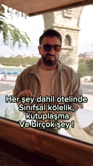 Cem Gelinoğlu Instagram - Her şey dahil kampı. ( Videoyu çektiğimiz otel asla böyle bir yer değildi çok tatlılardı.) 
Gaddar ses: @firat_.co
