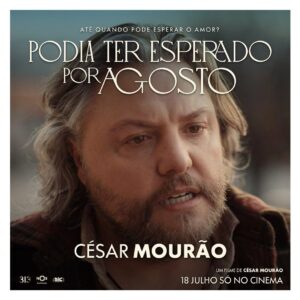 César Mourão Instagram - Estreia dia 18 de Julho 

Só no cinema.