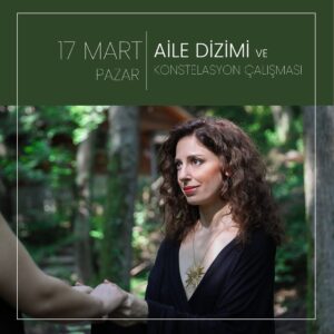 Ceyda Saltadal Instagram - Herkese Merhaba! 
17 Mart Pazar günü İstanbul, Üsküdar’da yüzyüze Aile Dizimi & Konstelasyon çalışması yapacağız. Programımın yoğunluğundan dolayı bir kaç ay bu çalışmayı yapmayacağız. Katılmayı düşünenlerin bu fırsatı değerlendirmesini tavsiye ederim. Detaylı bilgi ve kayıt için ailedizimivekonstelasyon@gmail.com’a mail atabilirsiniz.

Namaste🤍