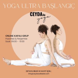 Ceyda Saltadal Instagram - Yogaya başlamak istiyorum ama nasıl başlasam bilmiyorum diyorsan; bu kurs senin için. En temelden yoga pozlarını, hizanlanmaları öğrenirken bedeninle yepyeni bağlar kuracaksın. Bedeninin sınırlarını genişletirken zihnindeki kalıpları göreceksin. En önemlisi ise; hayatında belki de ilk defa yalnızca kendin için bir şey yapacaksın. 

Detaylı Bilgi ve Kayıt için; info@ceydasaltadal.com

Matlarda buluşmak dileğiyle🤍