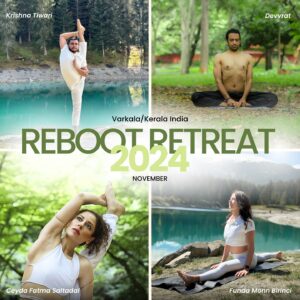 Ceyda Saltadal Instagram - Kasım’da Hindistan’a gidiyoruz! Reboot Retreat’te; @krishna_yoga_ , @yogi_devvrat , @fundamonnbirinci ve benimle 7 muhteşem gün geçirmeye hazır mısın? Pratiğini derinleştirecek yoga derslerinin yanısıra; Somatik çalışmalar, Aile Dizimi, Nefes çalışmaları ve daha bir çok çalışma seni bekliyor. Ayrıca birlikte yapacağımız tapınak gezilerinin ardından denize girip dinlenebileceksin. 

Detaylı bilgi & kayıt için: funda_birinci@hotmail.com

 
Happy to announce Reboot Retreat in Kerala, India in November! Are you ready to spend 7 amazing days with @krishna_yoga_ , @yogi_devvrat , @fundamonnbirinci and me? In addition to yoga classes that will deepen your practice, somatic work, family constellations, breath work and many other activities await you. You will also be able to relax by swimming in the sea after the temple visits which we’ll do together.

For detailed information & registration: funda_birinci@hotmail.com