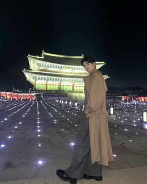 Cha Jun-hwan Instagram - 첫 경복궁 나들이🏠

#GucciCruise24