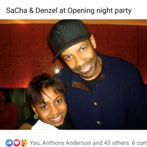 Chad L. Coleman Instagram - He @denzelwashington.official was so gracious with my daughter! She was in #Fences on #Broadway with #Denzel & @violadavis & @russoulhornsby & @stephenmckinleyhenderson and others who were amazing! He handed her the @tonyawards_  statue and said "do your acceptance speech" @nikkiduncansmith @edenduncansmith
