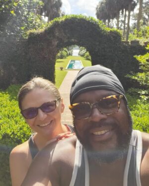 Chad L. Coleman Instagram - @hoagiepop and I chilling with our #reptilian friend #alfredbmclaypark in #Tallahassee
