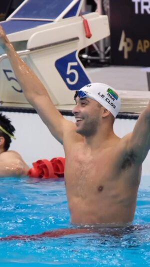 Chad Le Clos Instagram - Back where he won Olympic Gold 11 years ago, @chadleclos92 wins at @apraceevents London International 2023 🙏🏻😍