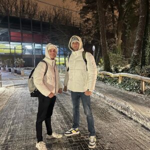 Chad Le Clos Instagram - Snow angels or snow fight ?? ❄️ ⛄️