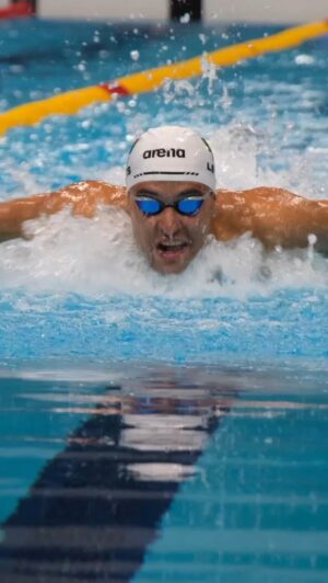 Chad Le Clos Instagram - Chad Le Clos and the London Olympic Pool have a special connection 🥇

52.05 at the @apraceevents off no training for 6 weeks 🤯