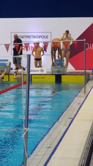 Chad Le Clos Instagram - Always lovely to see @chadleclos92 and watch his start that I could liken to ‘Bambi on ice’

Chad won the 100 fly and 4x200 Free relay today at German Nationals for @sgfrankfurt
