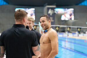 Chad Le Clos Instagram - 2012 Olympics - @chadleclos92  wins gold in 200m Butterfly

2023 AP Race International - he returns to the LAC after 11 years to win the Men’s 100m Butterfly. 

#APLondon