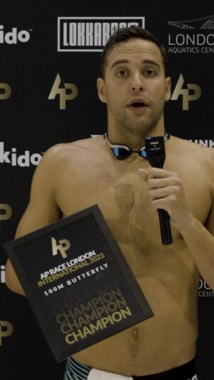 Chad Le Clos Instagram - @chadleclos92 after winning Men’s 100m Butterfly! 

#APLondon