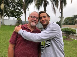 Chad Le Clos Instagram - Happy birthday father ❤️ love you so much, missing another birthday is not easy, but we will celebrate in august ❤️❤️