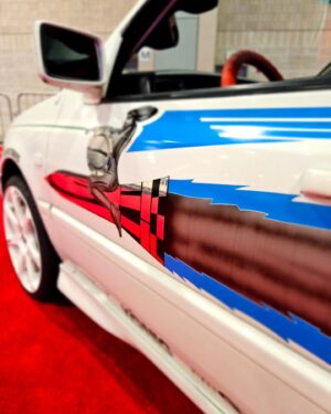 Chad Lindberg Instagram - Thank you, Philadelphia!!! I met soooooo many incredible people the last 10 days. To be reunited with the screen car and share it with all of you was pure magic. A huge shout to @celebrity_car_museum for making this happen. This Philly auto show was one for the books. Love you all!!! 💙