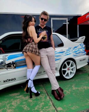 Chad Lindberg Instagram - Listen, sometimes you gotta strike a pose at Racewars. 🔥🕶