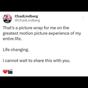 Chad Lindberg Instagram - There are no words. Absolutely epic. 📽